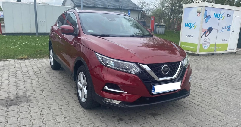 Nissan Qashqai cena 85900 przebieg: 81618, rok produkcji 2019 z Zduńska Wola małe 232